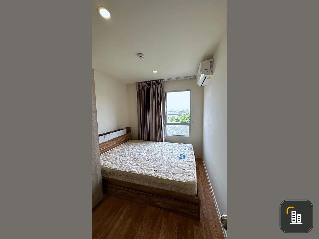 For sale: Lumpini Ville Sukhumvit 76 - Bearing Station, 2 rooms divided into sections. Fully furnished, good price, book now.
