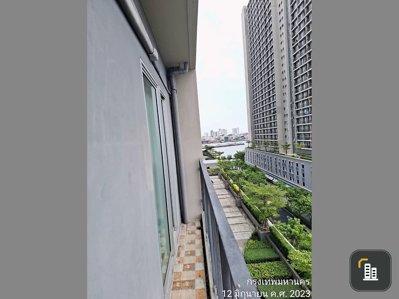 Condo for sale, Chapter One, Modern Dutch, 7th floor, beautiful garden view, fully decorated room, nice to live in. Hurry and reserve now.