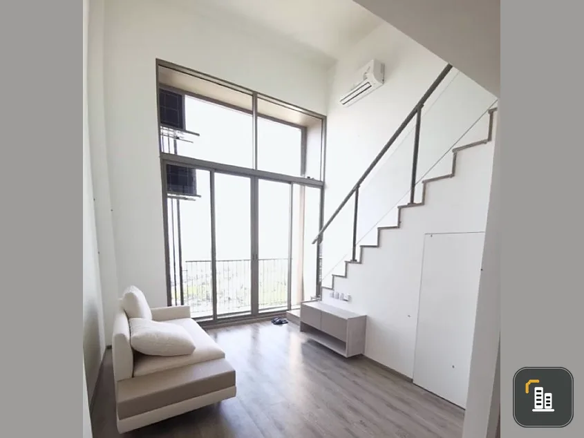 For sale: Miti Chiva Kaset Station, high ceilings, airy, comfortable, unblocked view, 20th floor. Don't just look, accepting reservations now.