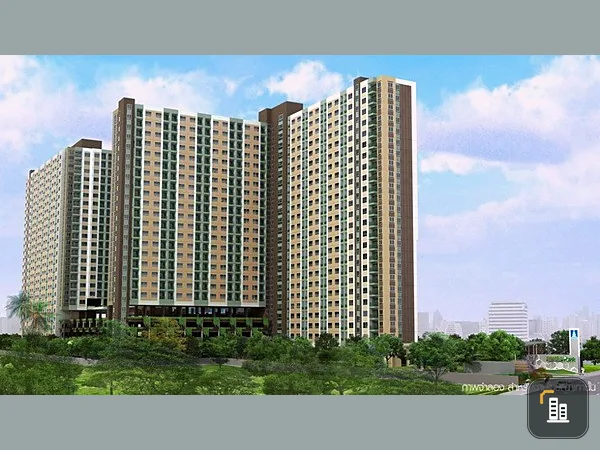 Condo for sale, Lumpini Park Rama 9-Ratchada, large room, comfortable, friendly price. Let me tell you, you can't miss it.