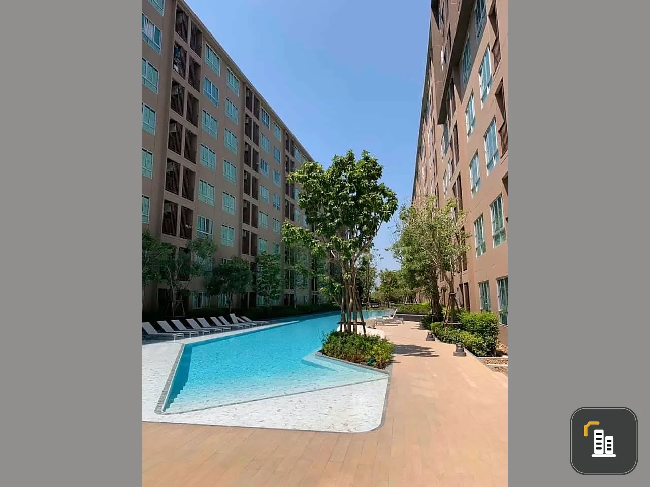 For sale, for rent, D Condo Campus Kamphaeng Saen, 1st floor, Building C, fully furnished, ready to move in, book now, urgent.