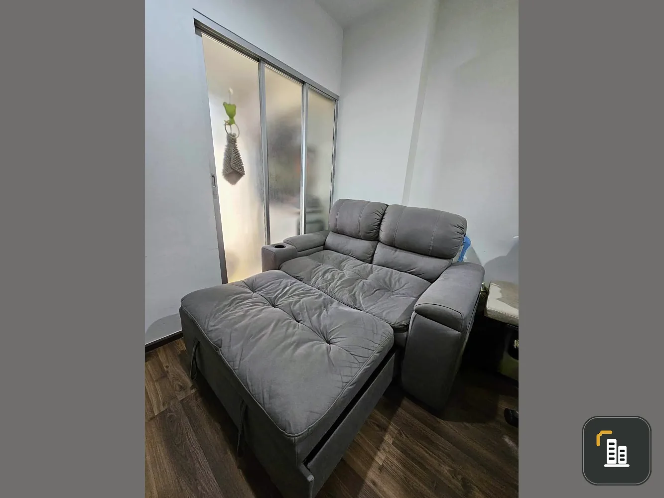 For sale: U Delight Ratchavipha, 9th floor, unblocked view, complete furniture and electrical appliances. Just come and move in.