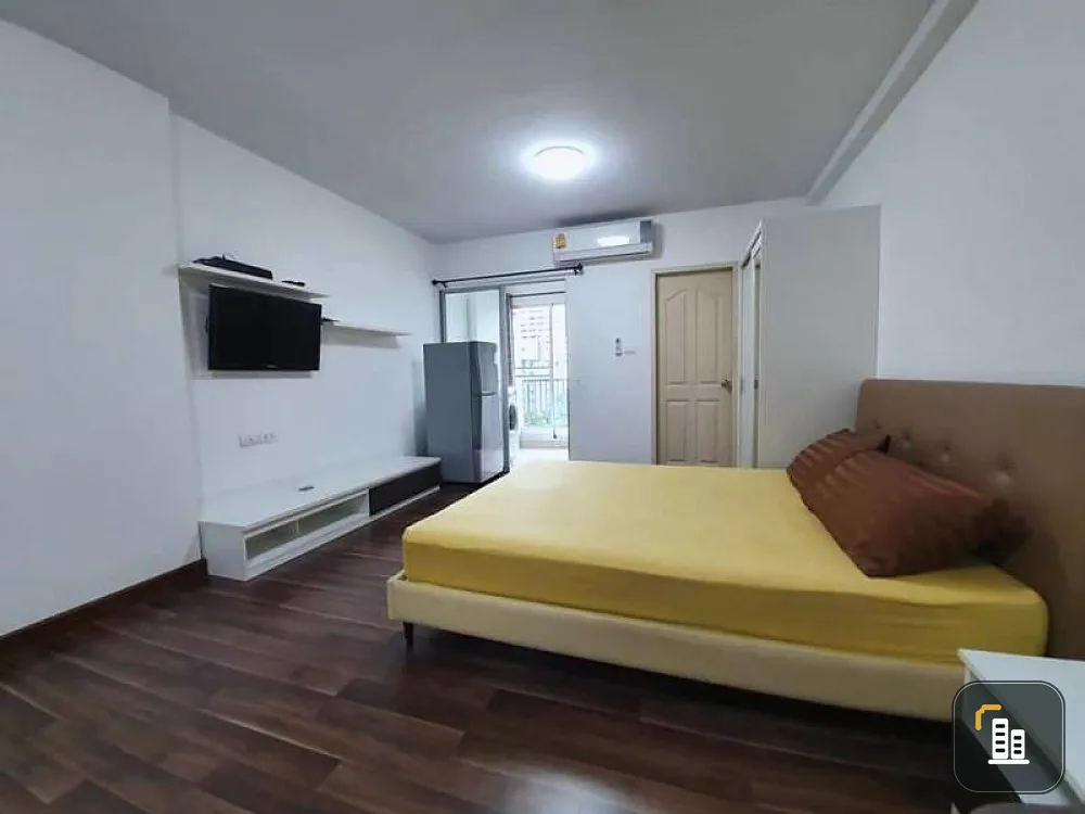 For Sale Supalai City Resort Ratchada-Huay Kwang. New interior, 7th floor, garden view, this price is very worthwhile. Hurry up to reserve!
