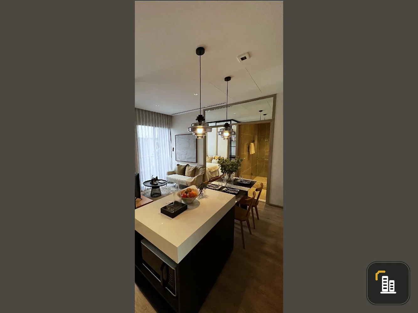 Down payment sale, Noble New District Arnine, 2 bedrooms, 18th floor, special price. If interested, hurry and reserve quickly. Don't miss it.