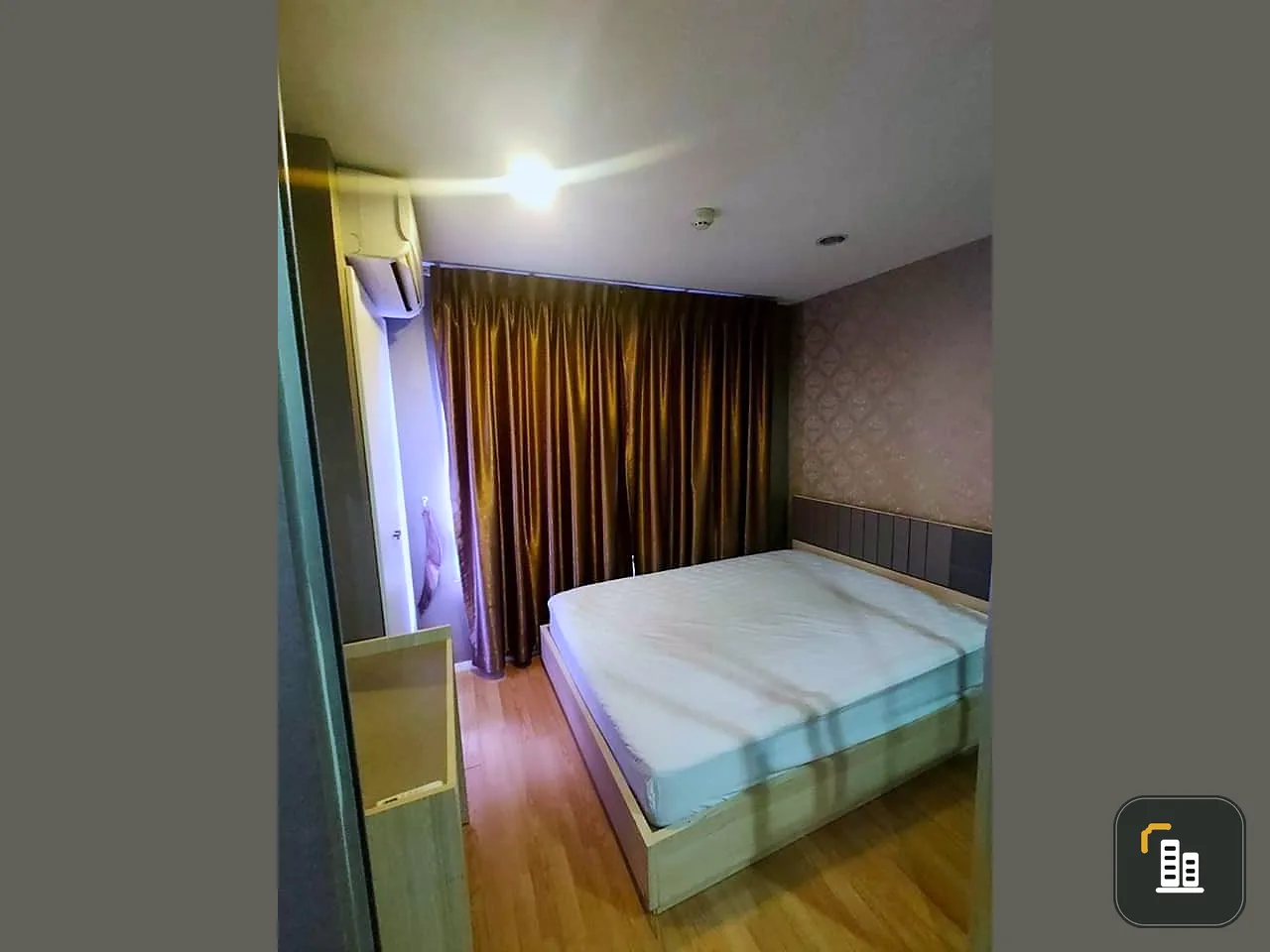 Condo for sale, Lumpini On Nut Phatthanakan, 7th floor, swimming pool view, fully furnished, with electrical appliances, book now.