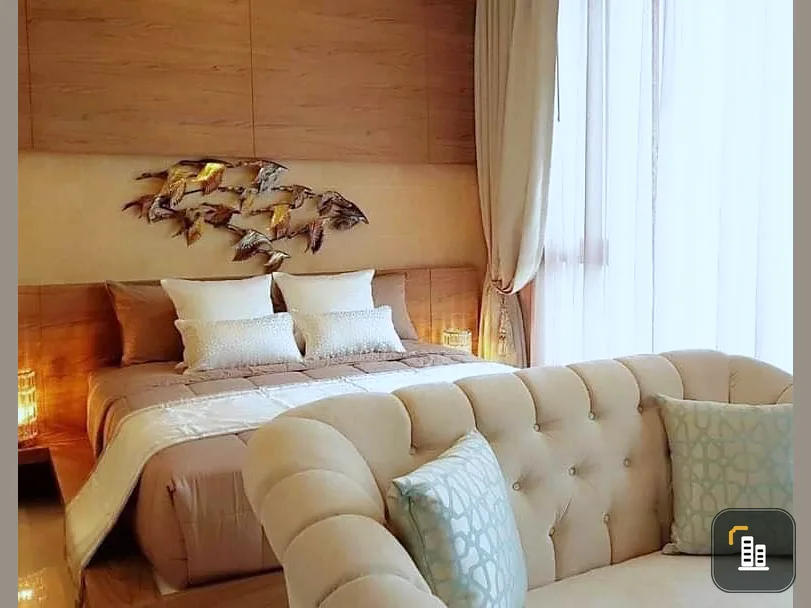 Condo for sale: The Riviera Wongamat Beach (North Pattaya), studio room, built-in decoration, good price, buy now.