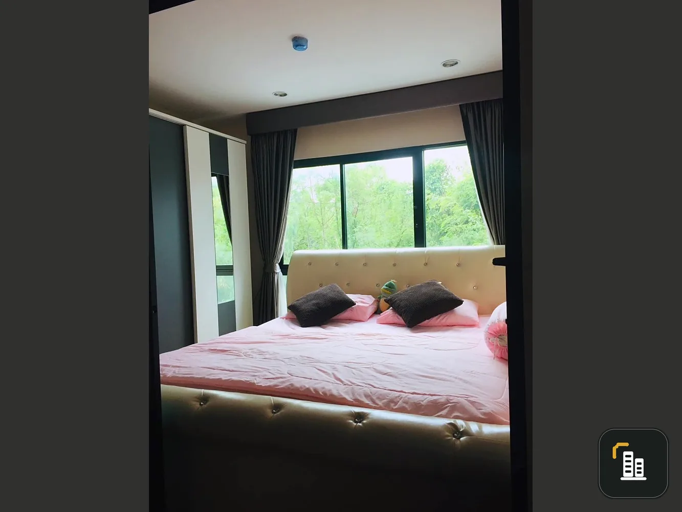 Condo for sale B-Live Tiwanon, nice bed, nice room, good price, don't miss it.