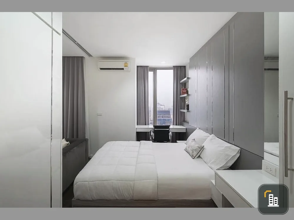 Condo for sale, Naranine, 39th floor, city view, decorated with built-ins around the room, very beautiful, comfortable to sleep in, beautiful and luxu