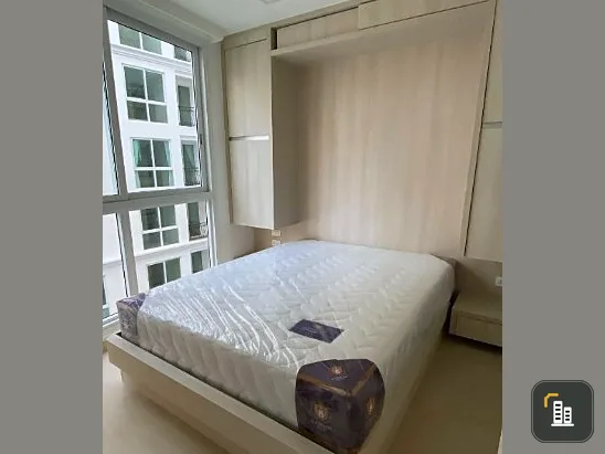 City Garden Olympus (South Pattaya) for sale, 5th floor, pool view, fully furnished, ready to move in. Hurry and reserve as owner.