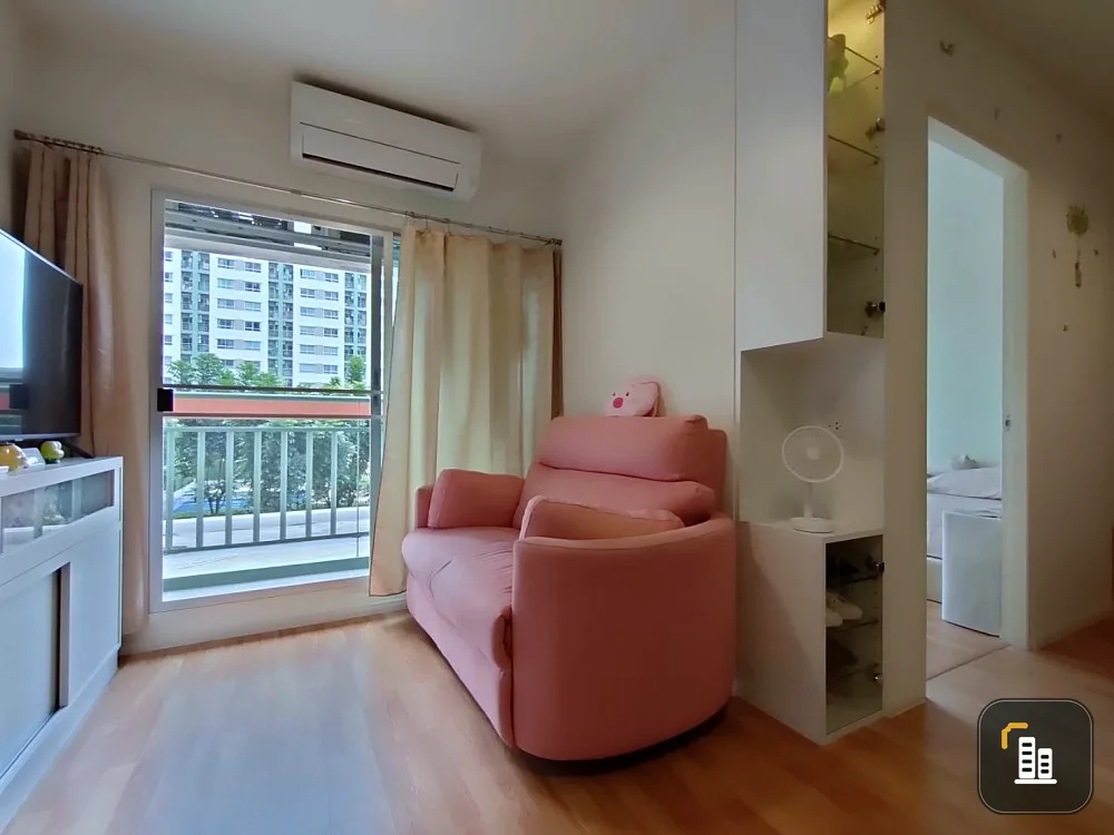 For sale Lumpini Park Phetkasem 98, Building C, cute decorated room, very livable, complete with electrical appliances, hurry and reserve now.