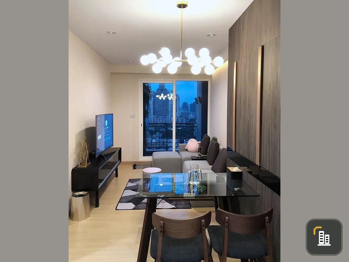 Condo for sale Supalai Lite Ratchada-Narathiwat-Sathorn Built-in decoration, 17th floor, city view, reserve first, own first.