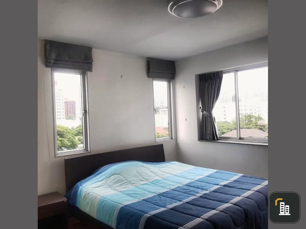 For rent Supalai City Home Ratchada, the most beautiful room, 2 bedrooms, 1 bathroom, shady interior, very pleasant, book now, if you are slow, you will miss it.