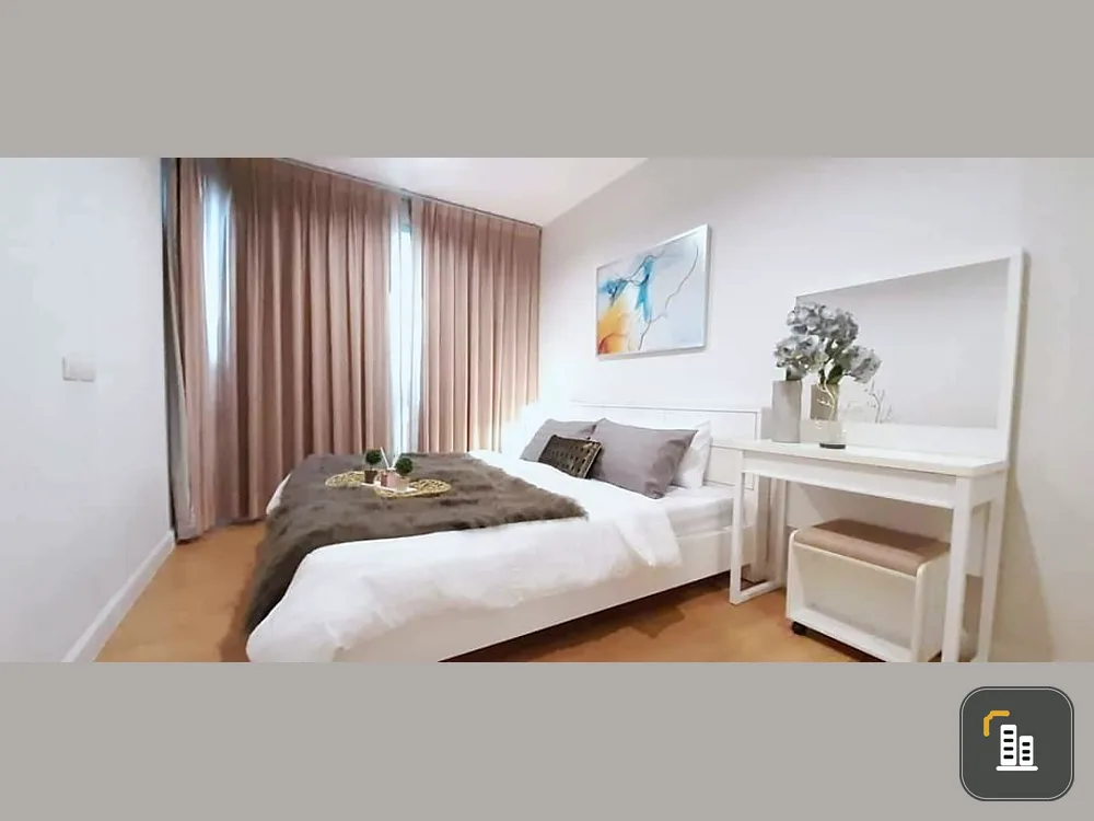 For rent, At City Sukhumvit 101/1, 7th floor, fully furnished. Electrical appliances are tight. You can carry your bag in.