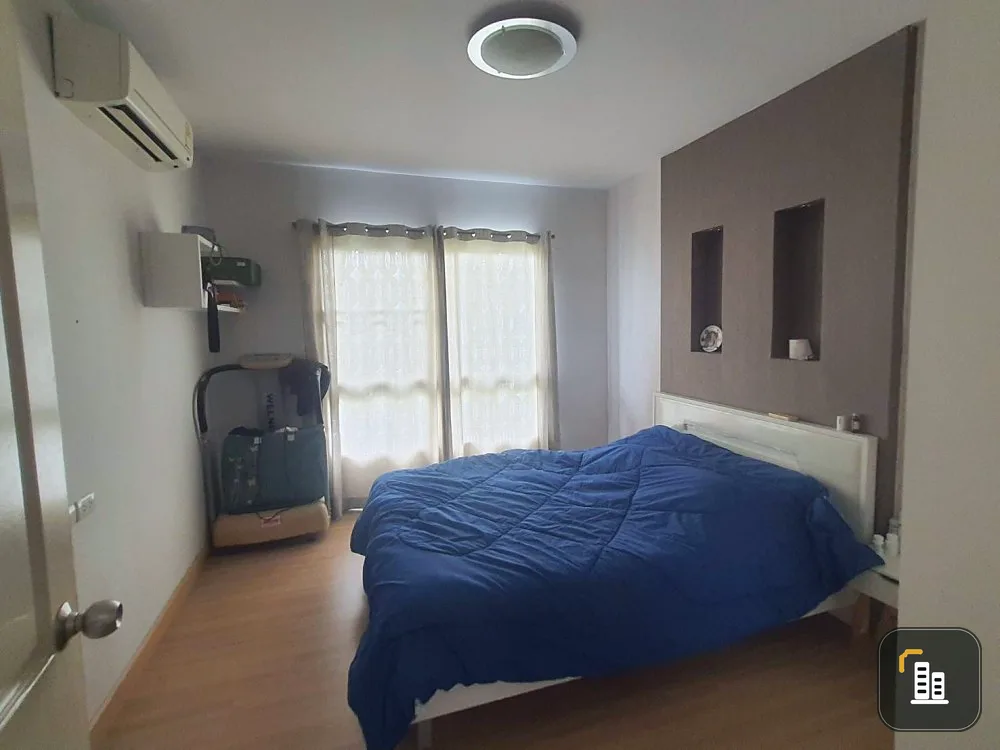 For sale: The Kith Chaengwattana, 6th floor, complete with furniture and electrical appliances. Book now, hurry.