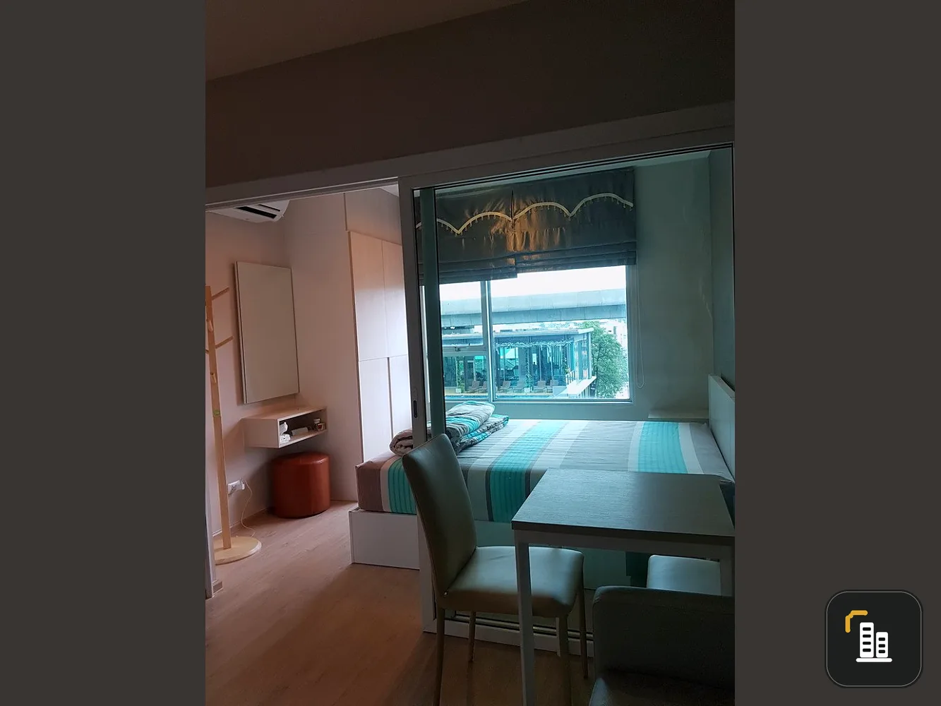 For sale: Aspire Ratchada-Wong Sawang, 6th floor, pool view, beautiful view, fully furnished room, ready to move in, reserve now.