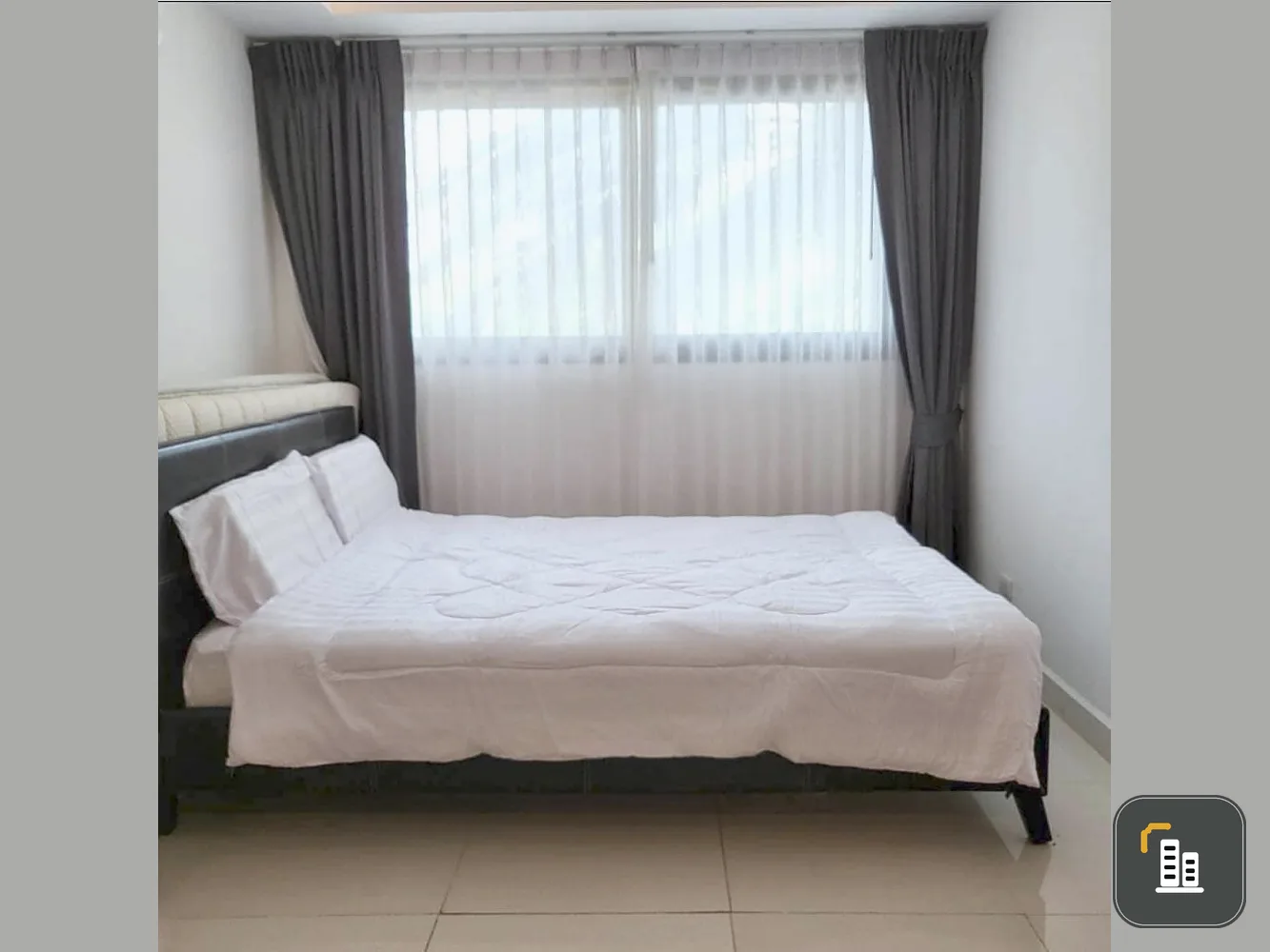 Condo for sale, Laguna Beach Resort 3 - The Maldives (Jomtien), simple decorated room, nice to sleep, come and stay.