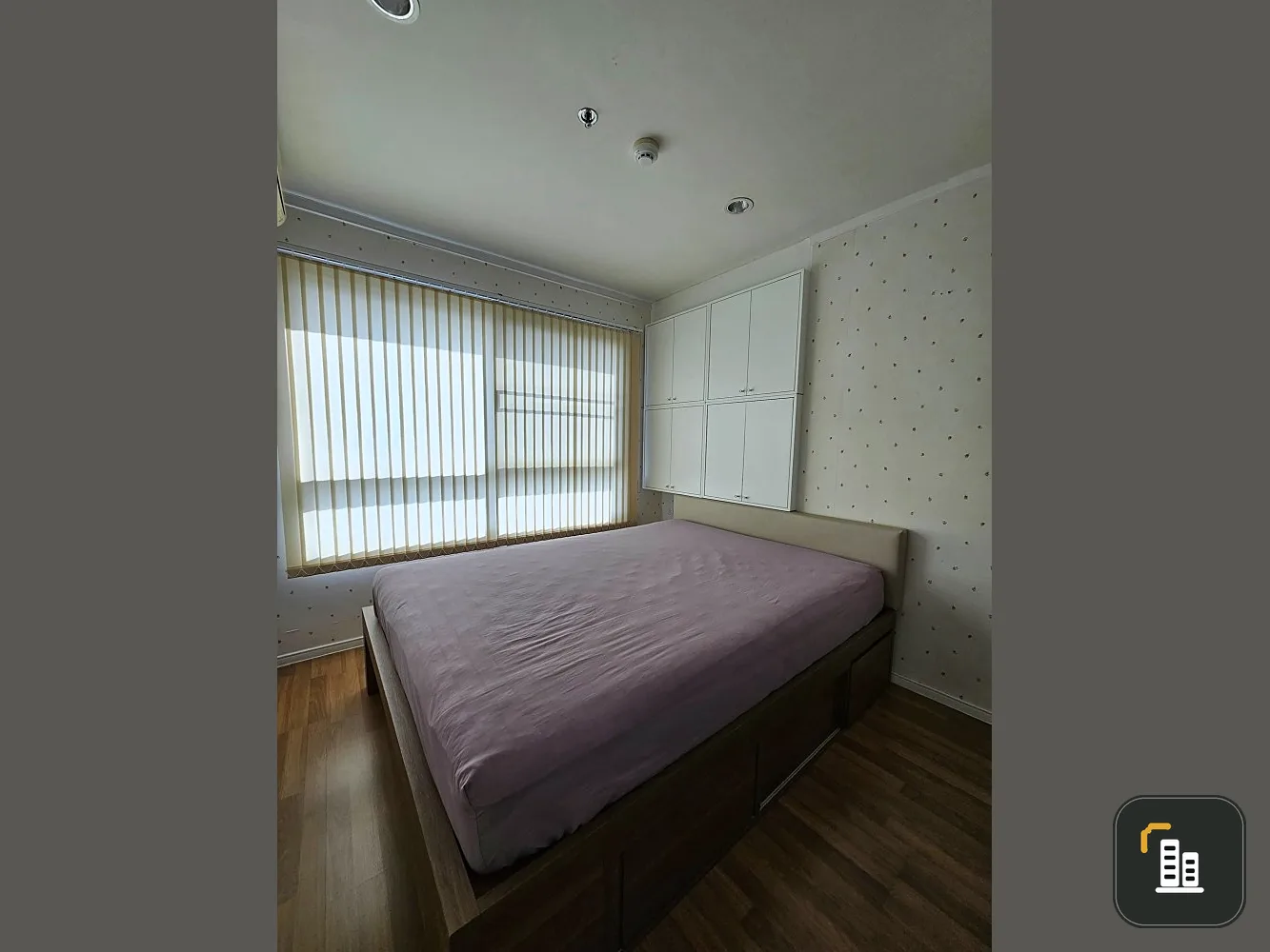 For rent Lumpini Place Suksawat - Rama 2, room decorated with cute walls. divided into proportions You can just come and stay.