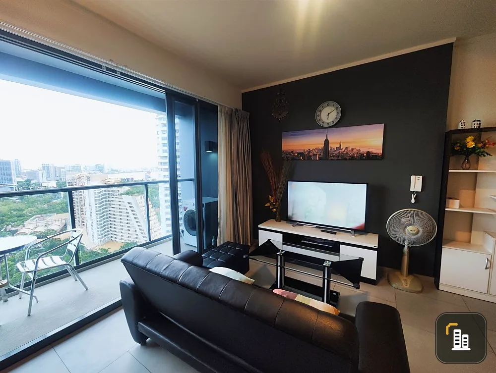 Condo for sale or rent, Zaire Wongamat (North Pattaya), well decorated with built-ins, great view, so nice to live in, book now.