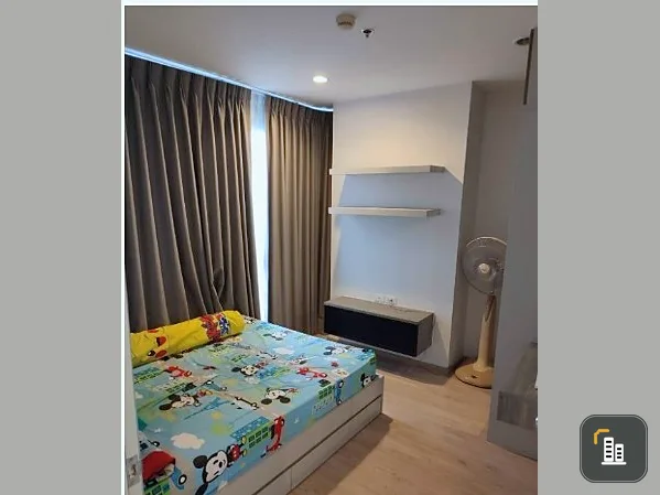 Condo for rent, Ideo Sathorn-Tha Phra, very nice room. The price is reasonable. It's even more economical to stay with friends. Book now.