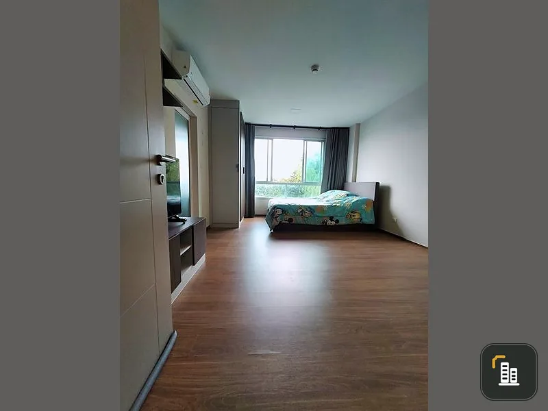 For sale: D Condo Than Charan, studio room, complete with electrical appliances, very good price. If interested, reserve quickly.