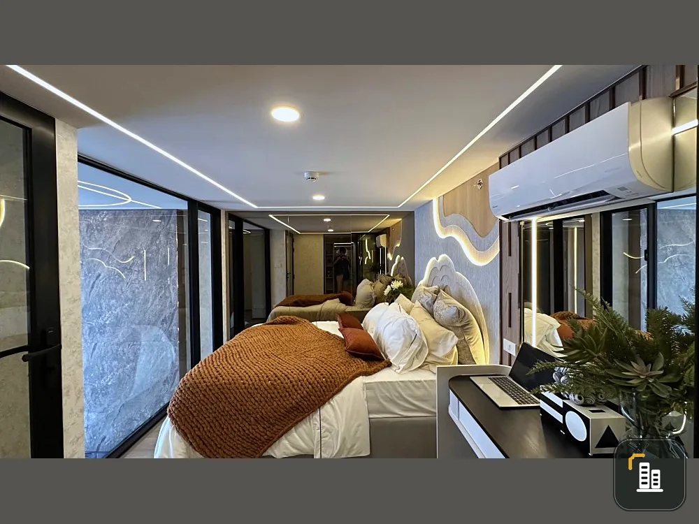 Room for rent and sale, Soho Bangkok Ratchada, decorated in Muji style. Full facilities, hurry to reserve.