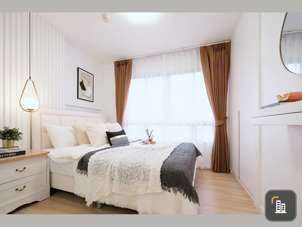 For sale: The Trust Residence Pinklao (Borommaratchachonnani), beautiful room, good view, decorated in soft tones, gentle price. Book now.