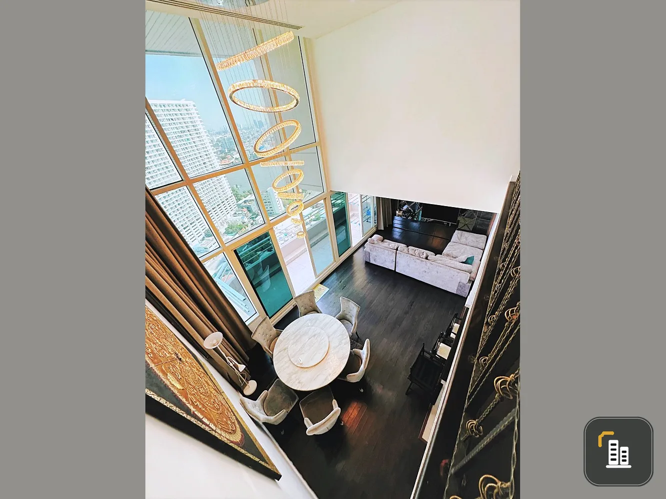 For sale or rent Watermark Condo Chao Phraya River Nicely decorated room, high floor, good view. Hurry and reserve it now.