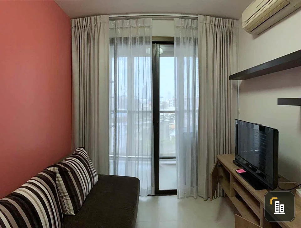 For sale, for rent, Ideo Lat Phrao 17, 8th floor, fully decorated room, fully furnished, comfortable to live in, reserve now.