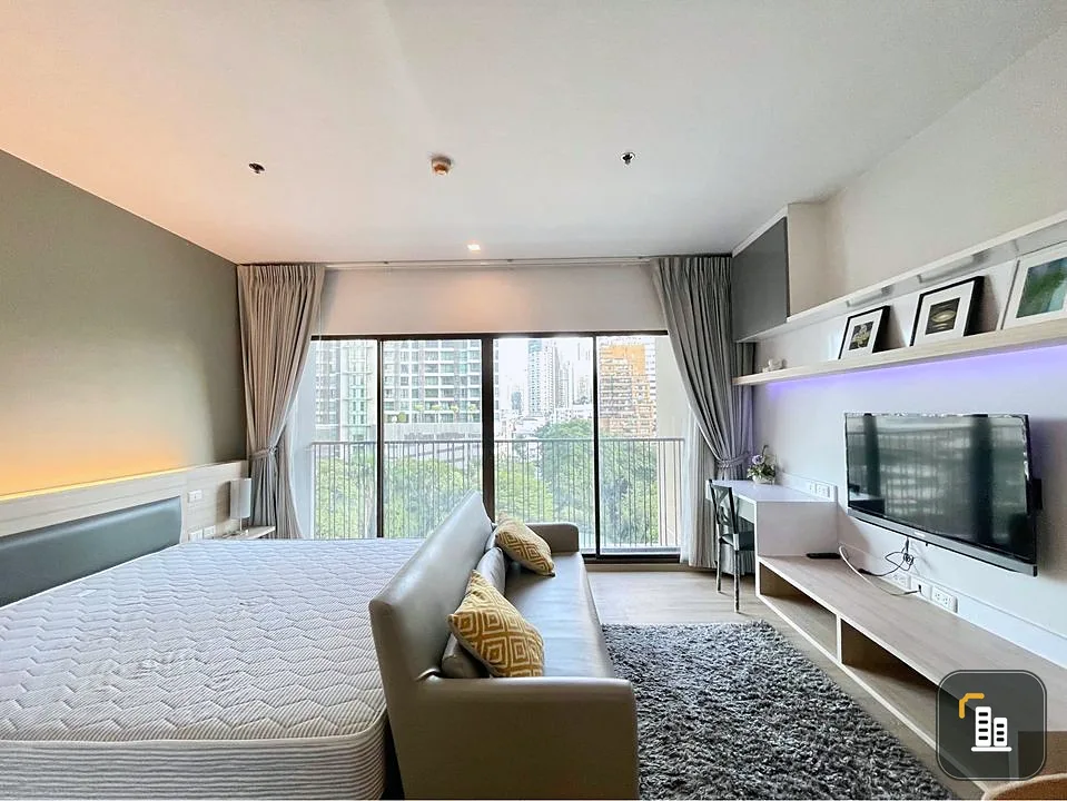 Condo for rent, Noble Refine, good location, easy travel, fully furnished, hurry up, don't wait.