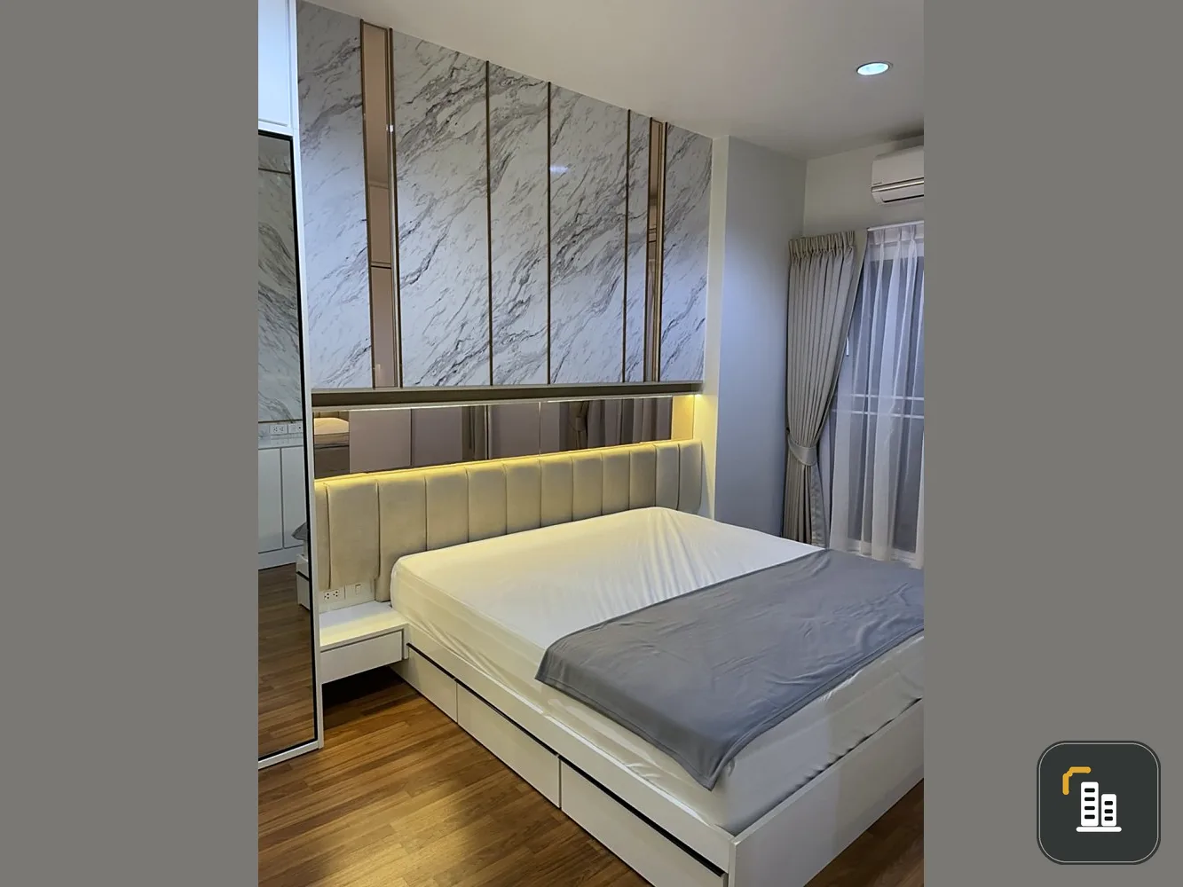 Condo for sale or rent, The Four Wings Residence Srinakarin, good view, no tall buildings blocking the view.