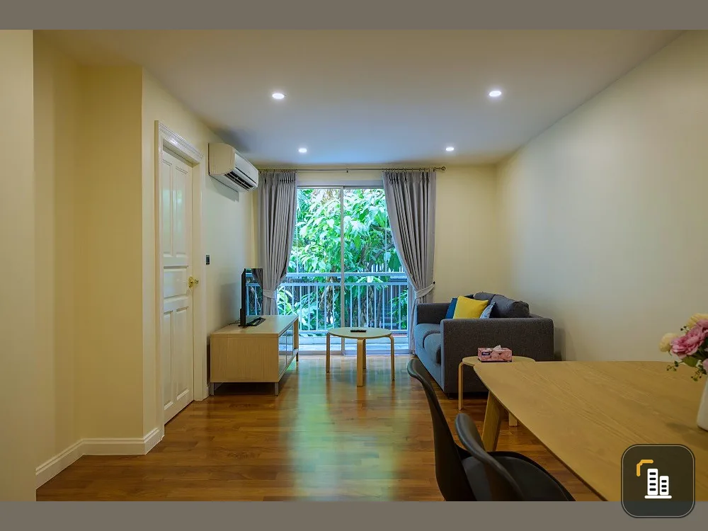 Condo 49 Plus for sale, 3rd floor, spacious room, fully furnished, ready to move in immediately. Hurry and reserve now, don't miss it.