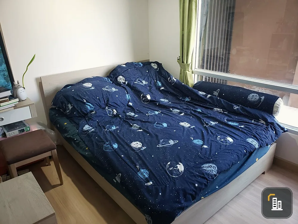 For sale A Plus 2 Rattanathibet, separated rooms into proportions. With a well separated kitchen Just carry one bag and move in.