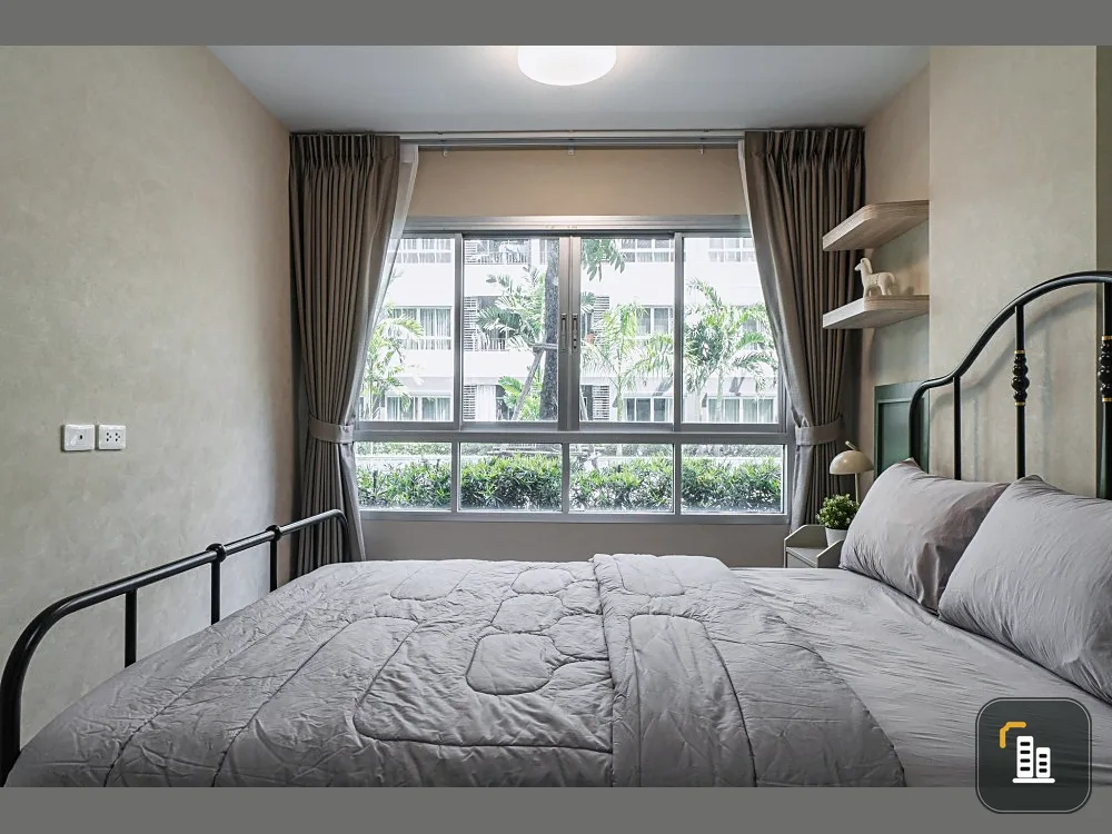 For sale and rent, Elio Sukhumvit 64, decorated room, ready to move in. Fully furnished You can move in with just one bag.
