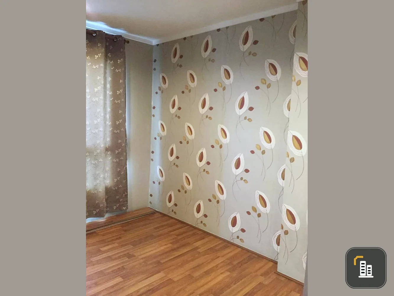 Condo for sale Lumpini Ville Naklua - Wongamat (North Pattaya), empty room, decorated with wallpaper, sea view, book now.