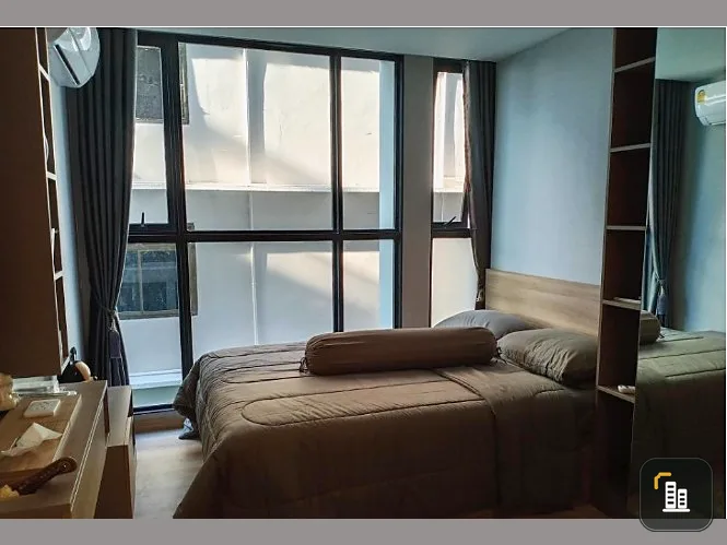 Condo for sale, The Cube Loft, Lat Phrao 107, with furniture + electrical appliances, good price, hurry and reserve.