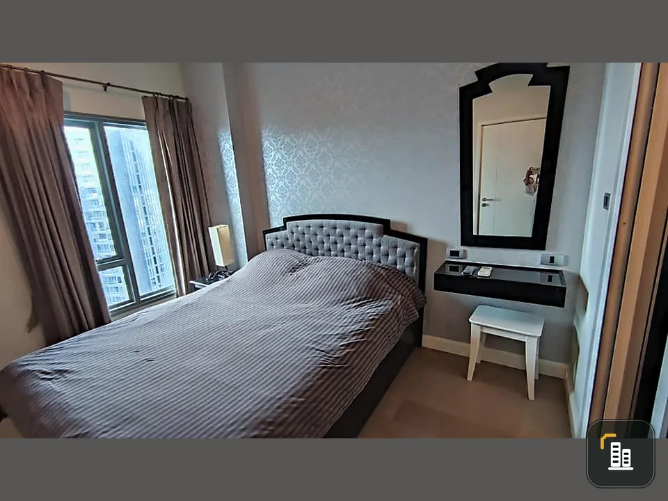 Condo for rent, The Crest Sukhumvit 34, 27th floor, great city view. Decorated room ready to move in You can just come and stay.