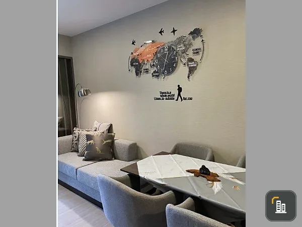 Condo for rent, Quintara Phum Sukhumvit 39, 2 bedrooms, 2 bathrooms, warmly decorated, fully furnished, reserve now.