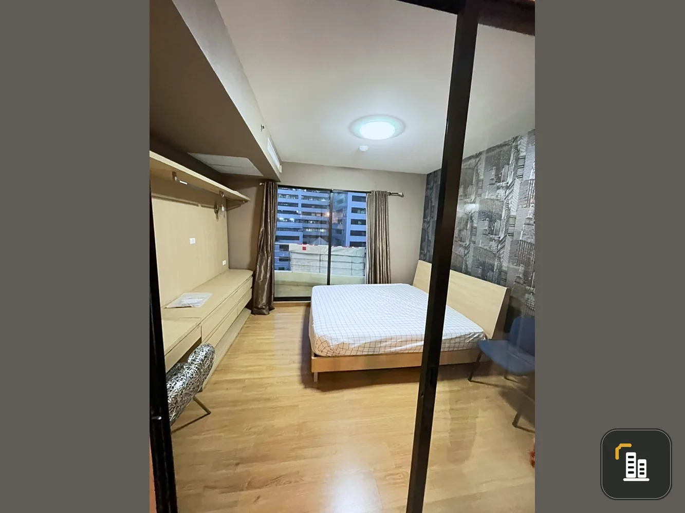 Condo for sale, rent, Supalai Casa Riva Vista, 2 rooms, fully furnished. Just carry your bags and move in quickly.