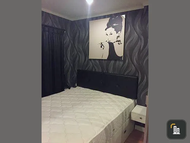 Condo for sale, Lumpini Ville Pattanakarn-New Phetchaburi, 1st floor, fully decorated with wallpaper, very livable, reserve quickly.