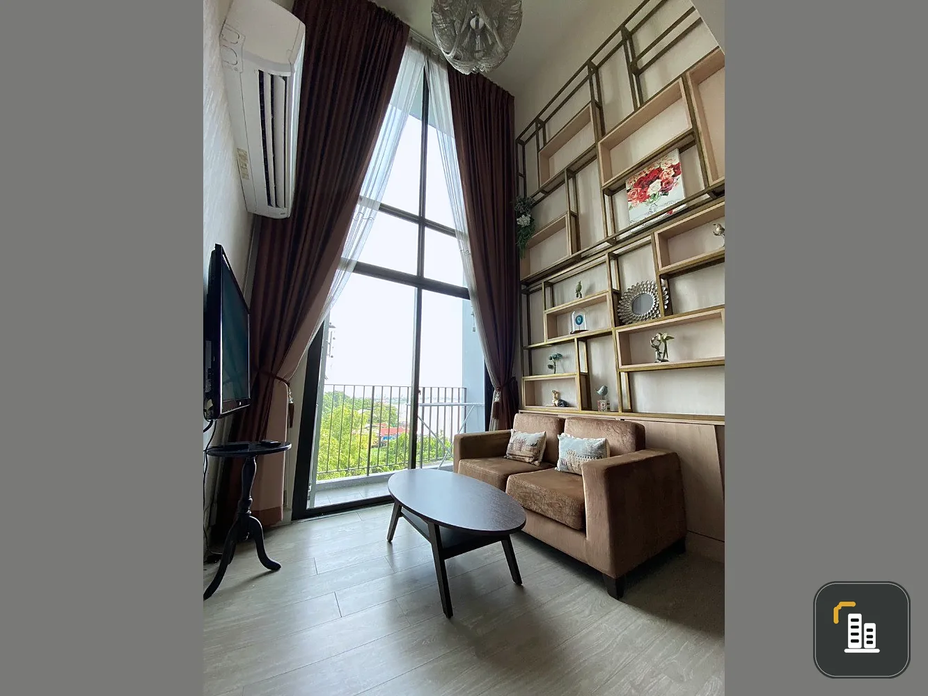 For sale: Metro Luxe Riverfront Rattanathibet, 5th floor, Chao Phraya River view, beautiful room, fully furnished, book now, urgent.