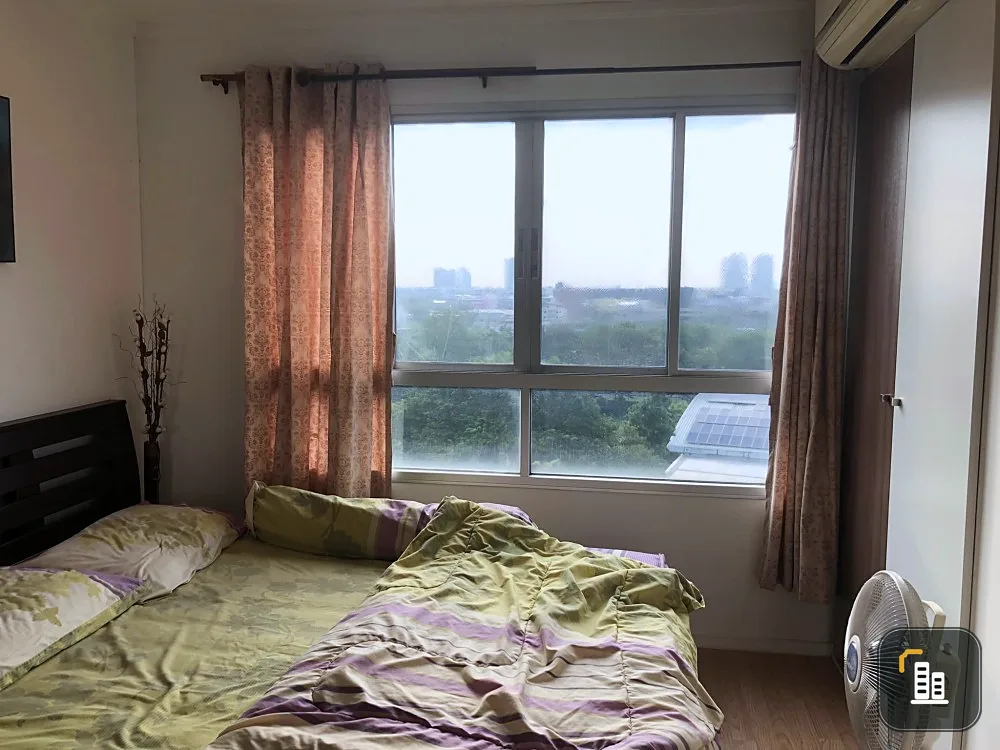 For sale for rent Lumpini Ville Lasalle-Bearing, room ready to move in. The bottom is proportional. With a large sofa to sit on, reserve now.