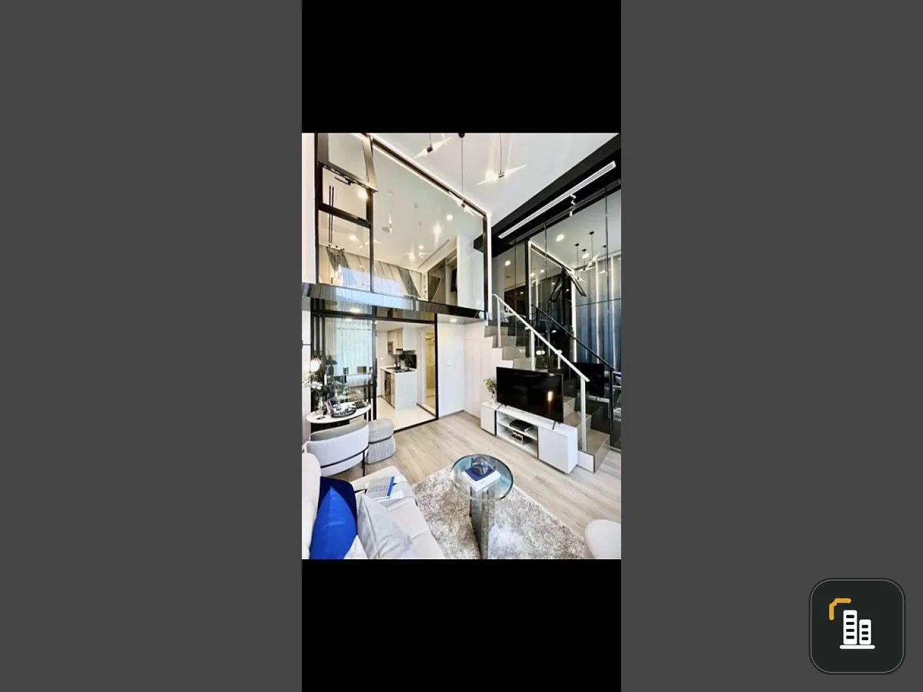 Selling down payment So Origin Kaset Interchange, DUO Space room, 2 floors, affordable price. Hurry and become the owner.
