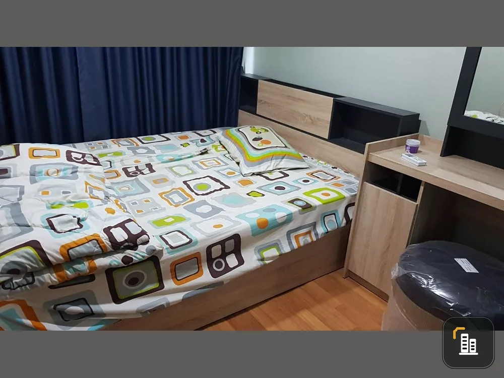 Condo for sale, Regent Orchid Talat Phlu, 1 bedroom, 1 bathroom, furniture + electrical appliances, good view, reserve quickly.