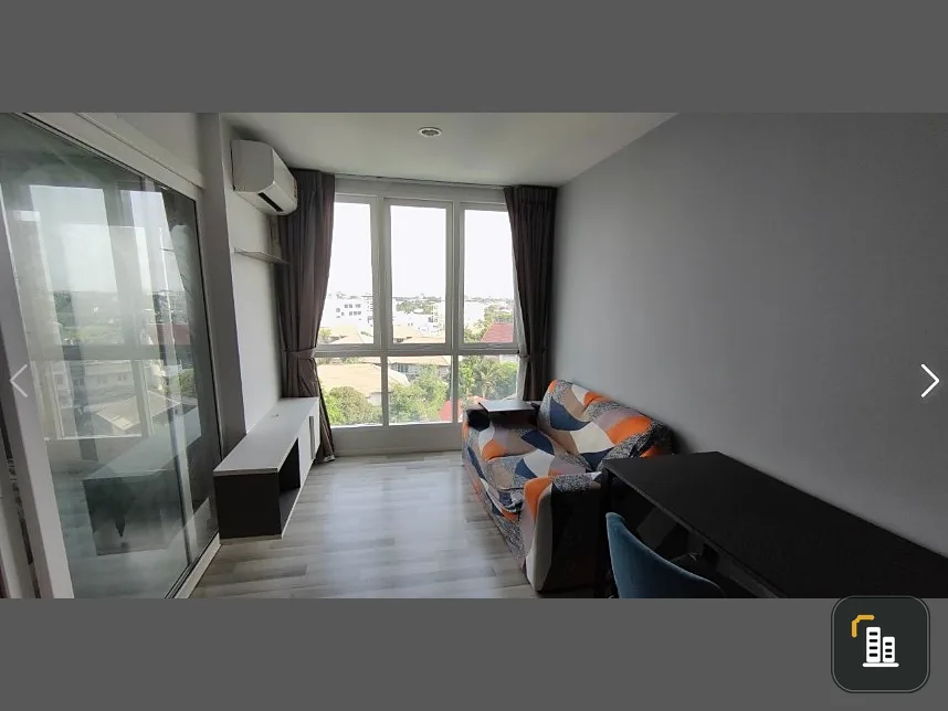 Condo for sale, rent,The Key Chaloem Phrakiat Rama IX, ready to decorate and move in immediately. Fully built-in furniture.