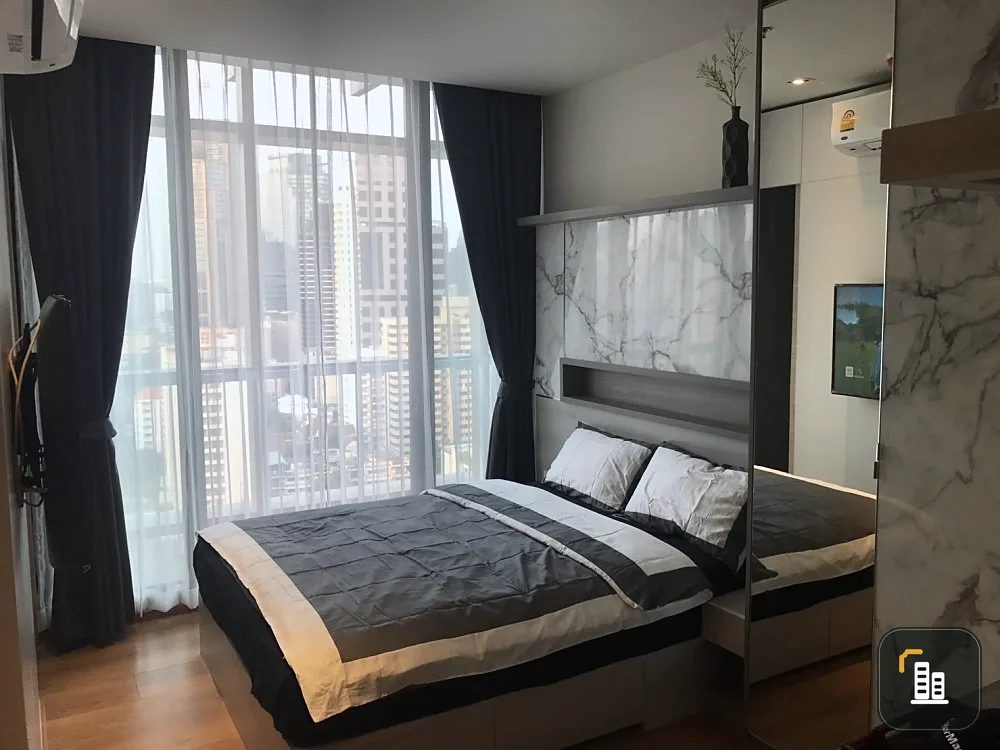 Condo for rent, Park 24 Origin Phrom Phong, beautiful room, fully decorated, just carry your bags and move in.