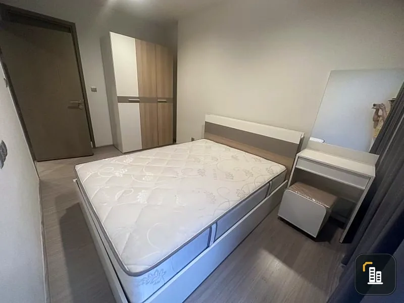 Condo for rent, Life Asoke Hype, high floor, fully furnished, easy to travel, can't miss it.