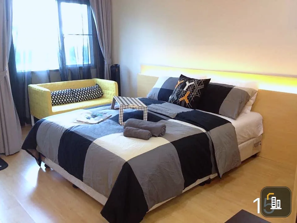 For sale, for rent!! Condo Iris Avenue On Nut - Wongwaen, beautifully decorated room, fully furnished, good price, ready to move in, don't miss it!!