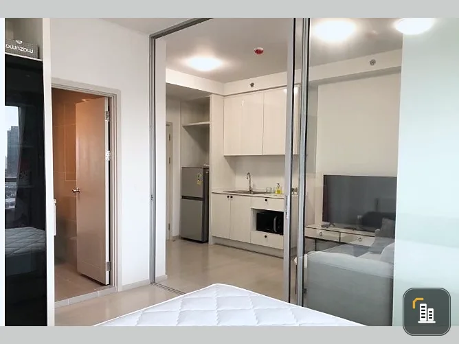 Condo for sale, beautiful river view, Chapter One Shine Bangpo, fully furnished, finished here in one place, urgent.