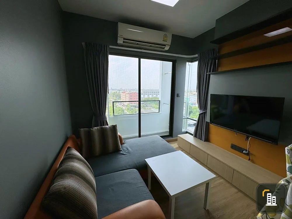 Condo for rent, East 2 Rama 2, 2 bedrooms, with a big TV, very livable. If you miss it, you'll regret it.