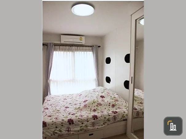 For sale: The Kith Chaengwattana, 1 bedroom, 1 bathroom, good price, east side, reserve quickly.